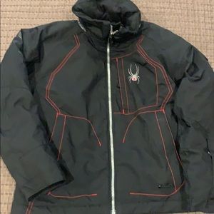 Kids SPYDER sky jacket size 10